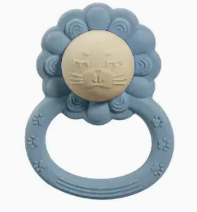 All Silicone Lion Rattle