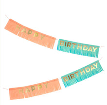 Load image into Gallery viewer, Birthday Fringe Garland Card
