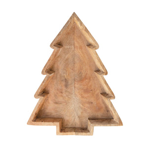 Wood Tree Serving Board