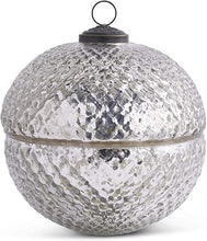 Load image into Gallery viewer, Mercury Glass Lidded Ornament Candle
