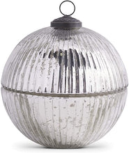 Load image into Gallery viewer, Mercury Glass Lidded Ornament Candle
