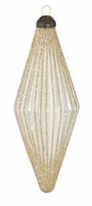 Diamond Ribbed Ornament