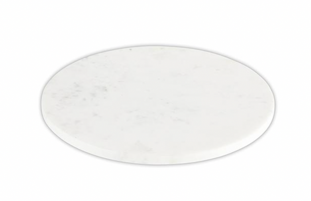 White Marble Lazy Susan