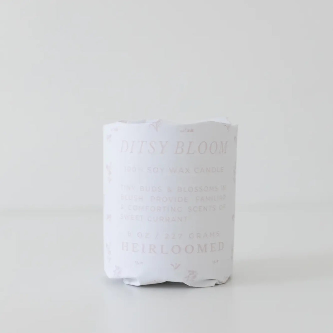 Heirloomed Wrapped Candle